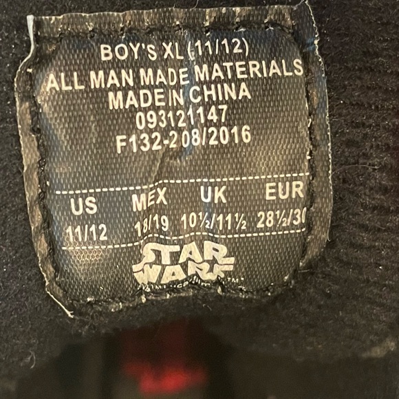 Boys Star Wars Darth Vader Boots - Picture 3 of 5